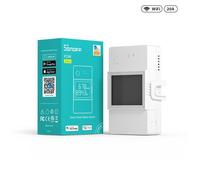 SONOFF POW Elite POWR320D Interrupteur compteur d’énergie WiFi 20A, écran LCD, suivi consommation en temps réel, Alexa Google Home
