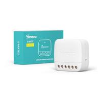 SONOFF S-MATE2 Extreme Switch Mate, Interrupteur Mural Intelligent (Aucun Fil Neutre Requis), Contrôle local 50M, Compatible avec MINIR4/DUALR3 et les Appareils SONOFF avec “eWeLink-Remote”