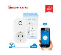 Sonoff S20 Ue Sortie Intelligente Wifi Smart Domotique Minuteur Interrupteur App