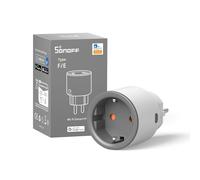 SONOFF S60TPF (DE Type) Prise Intelligente WiFi 16A, Prises de Courant, Contrôle à Distance et Programme de Temps via eWeLink APP, Compatible avec Alexa/Google Home, 16A/4000W, 2.4G WiFi