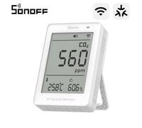 Sonoff Moniteur qualité d'air AirGuard CO2 SAWF-08P – Matter Wi‑Fi 2,4 GHz CO2/Temp/Humidité