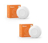 SONOFF SNZB-01P Interrupteur Sans Fil ZigBee 3.0, Liaison de Scène Intelligente, avec Trois Options de Contrôle-Pression Simple/Double/Longue, Compatible avec Alexa/Smartthings/IFTTT (2 Pack)