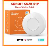 SONOFF SNZB-01P Zigbee bouton de commutation sans fil commutateur de scène intelligent contrôle domotique pour l'application eWeLink Alexa Smartthings