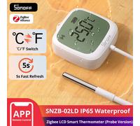 SONOFF CR2477 Smart Capteur Température Avec Externe Sonde, Zigbee 3.0 IP65
