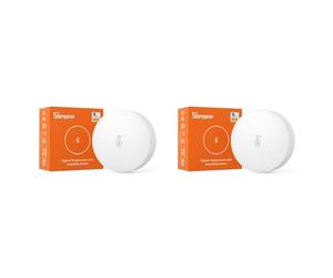SONOFF SNZB-02P ZigBee 3.0 Capteur de Température et d'humidité Intelligent, Pour la Surveillance à Distance et la Domotique, ZigBee Hub Requis, Compatible avec Alexa/Google Home/Smartthings