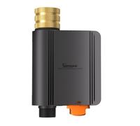 SONOFF SWV-ZFE Hydro ONE Zigbee Minuteur d'arrosage intelligent, entrée en laiton, minuterie d'irrigation adaptée aux intempéries avec débitmètre pour jardin et pelouse, fonctionne avec Alexa, Google