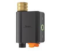 SONOFF SWV-ZFE Hydro ONE Zigbee Minuteur d'arrosage intelligent, entrée en laiton, minuteur d'irrigation à programmation météorologique avec débitmètre pour jardin et pelouse, fonctionne avec Alexa