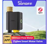 SONOFF SWV-ZNE Hydro Series Hydro ONE Lite - Vanne d'eau intelligente Zigbee sans débitmètre, entrée d'eau en laiton, compatible Apple Home