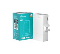 SONOFF TH Origin 16A Interrupteur Connecté WiFi Sans Fils avec Détection de température et d'humidité, Thermostat, Régulateurs de Température Compatible avec Alexa/Google/IFTTT
