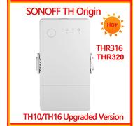 SONOFF TH Origin Thr316/THR320 16A 20A Interrupteur intelligent Wi-Fi de surveillance de la température et de l'humidité Ewelink TH10/TH16 Version améliorée