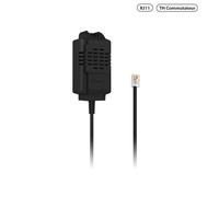 SONOFF THS01 Capteur de Température et d'Humidité WiFi, Fonctionne avec Interrupteur sans fil WiFi Intelligent (SONOFF TH Elite/Origin) pour Maison, Compatible avec Alexa, Interface RJ9 4P4C