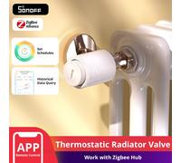 SONOFF TRVZB vanne de radiateur thermostatique intelligente TRV Zigbee Thermostat actionneur température chauffage contrôle prise en charge Alexa ZHA 2mqtt