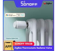 Vanne Thermostatique - SONOFF - TRVZB - ZigBee 3.0 - Contrôle Vocal - Détection de Fenêtre