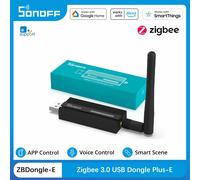 SONOFF ZBDongle-E Zigbee 3.0 USB Dongle Plus maison intelligente ZigBee passerelle sans fil prise en charge Assistant à domicile ZHA openHAB Zigbee2MQTT 3.0 USB Dongle Plus