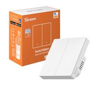SONOFF ZBM5 80/86 Type Zigbee commutateur mural intelligent prend en charge aucun fil neutre et neutre se détache le Mode relais fonctionne avec l'assistant domestique ZBM5-2C-86W