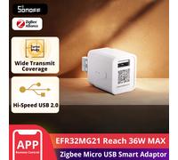 SONOFF ZigBee Hub, ZigBee 3.0 Smart Gateway Bridge Pro, Passerelle ZigBee, Prise en Charge du Double Protocole WiFi & ZigBee