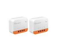 SONOFF ZBMINIL2 ZigBee Interrupteur Sans Fil (Aucun Fil Neutre Requis), 2 Way ZigBee Smart Switch, Compatible avec Alexa, Google Home, Home Assistant, ZigBee 3.0 Gateway Hub Requis, 6A/1440W