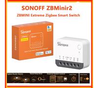 SONOFF ZBMINIR2 commutateur intelligent Zigbee extrême relais de détachement commutateur externe télécommande via eWeLink Compatible avec les hubs Zigbee