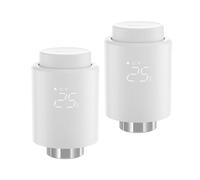 SONOFF ZigBee 3.0 Vanne Thermostatique Radiateur, Thermostatique Connectée et Intelligente, Détection de Fenêtre, Contrôle Vocal, Compatible avec Alexa/Home Assistant, Requiert Le Hub Zigbee (2 Pack)