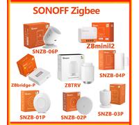 SONOFF Zigbee capteur SNZB-01P SNZB-02P SNZB-03P SNZB-04P SNZB-06P TVRZB ZBmini L2 Zigbee 3.0 pont PRO capteur de Module pour maison intelligente