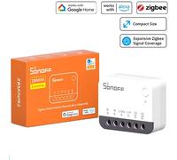 Sonoff Zigbee MiniR2 Extreme - Mini interrupteur intelligent 2 voies avec neutre