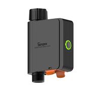 SONOFF Zigbee Minuteur d'arrosage - Passerelle requise - Commande vocale Intelligente avec Alexa et Google Home - Automate l'irrigation pour Jardin, pelouse, Piscine, arrosage extérieur, SWV-NH, Noir