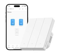 SONOFF Zigbee ZBM5-3C-80W Interrupteur mural intelligent