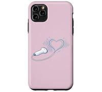 Sonographe à ultrasons Tech Heart Probe Love Scanner Coque pour iPhone 11 Pro Max