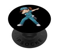 Sonographe drôle échographie Technique Dab Pose Dabbing médical PopSockets PopGrip Adhésif