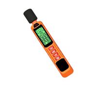 Sonomètre - 30-130dB, écran LCD rétroéclairé haute précision | Mesureur de bruit audio | Pour usine, sous-sol, salle de classe, studio, construction de nuit