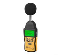 Sonomètre avec plage de 30 dB-130 dB Interface LCD Modes de réponse rapide et lente pour évaluation du bruit intérieur et extérieur et contrôles de conformité