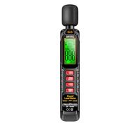 Sonomètre - Détecteur de bruit,Plage de Mesure 30-130 dB Avec Écran LCD Congélation des Données Avec Testeur de Rétroéclairage Pour Contrôle Auditif Utile En Lieu de Travail Et Résidentiel