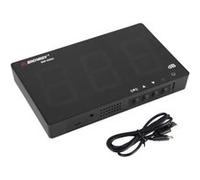 Sonomètre Enregistreur avec Seuils d'Alarme Fixés Décibelmètre Numérique LCD Portable 30~130 dB