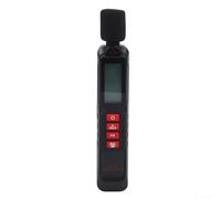 Sonomètre numérique 30-130 dB avec stockage de données, testeur de bruit portable en décibels pour la construction de bureaux à domicile, lecteur dB précis avec écran LCD