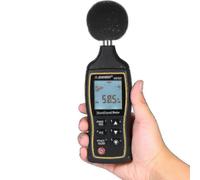 Sonomètre numérique de haute précision avec pondération AC et fonction de changement automatique de fréquence.