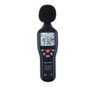 Sonomètre numérique décibel 30dB - 130dB avec fonction d'enregistrement de données, logiciel CD, testeur bruit, enregistreur