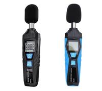 Sonomètre portable 30 ~ 130 décibels Testeur de mesure du bruit pour W/rétro-éclairage écran LCD numérique grand écran