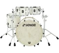 Sonor SQ1 Satin Pure White Birch Drum Set
