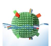 sonores à couiner pour chien Ballon en peluche interactif avec cloche à | chiots Pour Espace De En Coin, Moment Seul, Appartement, Cuisine, Salle De Séjour, Maison Vert