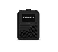 sonoro ATRON Système stéréo compact avec AirPlay, Bluetooth LE Audio, DAB+/FM, radio Internet, Wi-Fi et contrôle par application, anthracite/noir