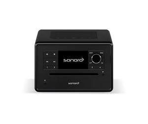 sonoro Elite Internetradio avec lecteur CD (FM, DAB Plus, podcasts, Spotify, Amazon Music, Deezer) Noir mat
