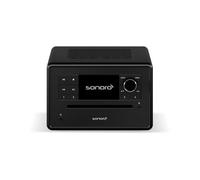 sonoro Elite Radio Internet, avec lecteur CD et Bluetooth, FM/FM, DAB Plus, Wi-Fi, réveil, podcasts, Spotify, Amazon Music, Deezer) Noir mat