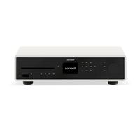 sonoro Maestro Receveur HiFi avec de amplificateur Classe D, Lecteur CD et Radio Internet (Bluetooth, Deezer, Spotify, Tidal) Blanc Mat/Noir
