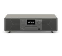 sonoro MEISTERSTÜCK (Gen.2) Chaîne Hi-FI (Airplay, Chromecast, Spotify, Tidal, FM, Dab+, USB) Sandstone