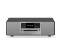 Sonoro Chaîne HiFi Prestige – CD, Bluetooth, radio Internet (DAB+, FM, WLAN) – Gris anthracite