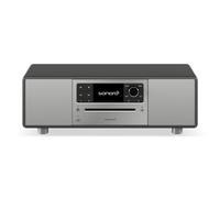 sonoro Prestige Système compact avec lecteur CD, Bluetooth et radio Internet (FM, Wi-Fi, DAB Plus, Spotify, Amazon, Deezer), graphite mat