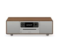 sonoro Prestige Système compact avec lecteur CD (FM, DAB Plus, Spotify, Deezer) Noyer