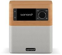 Sonoro Radio Internet Stream – Bluetooth, FM, Wi‑Fi, Spotify & Deezer – Érable/Blanc