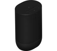 Sonos Move 2 noir Haut-parleur WLAN (Wifi, Bluetooth, portable, résistant aux chutes, étanche IP56, Apple AirPlay2, contrôle tactile, contrôle vocal, USB-c)