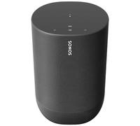 Sonos Move - Enceinte sans Fil - Multiroom WiFi et Bluetooth - Air Play 2 - Son Clair et Puissant - Assistant Google et Amazon Alexa Intégrés - Interface Tactile - Noir
